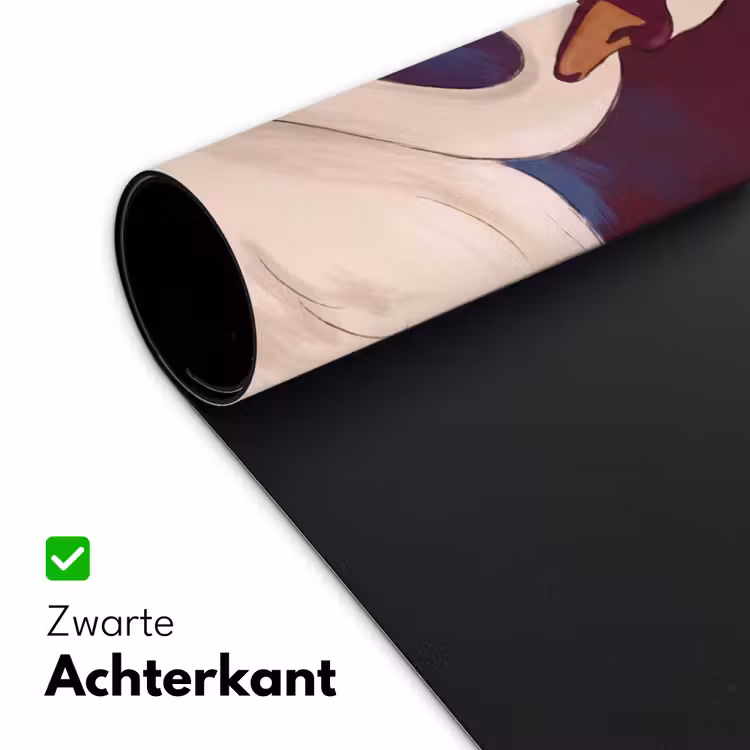 Bureau onderlegger - Vogel - Koppel - Liefde - Abstract - Wit — 5