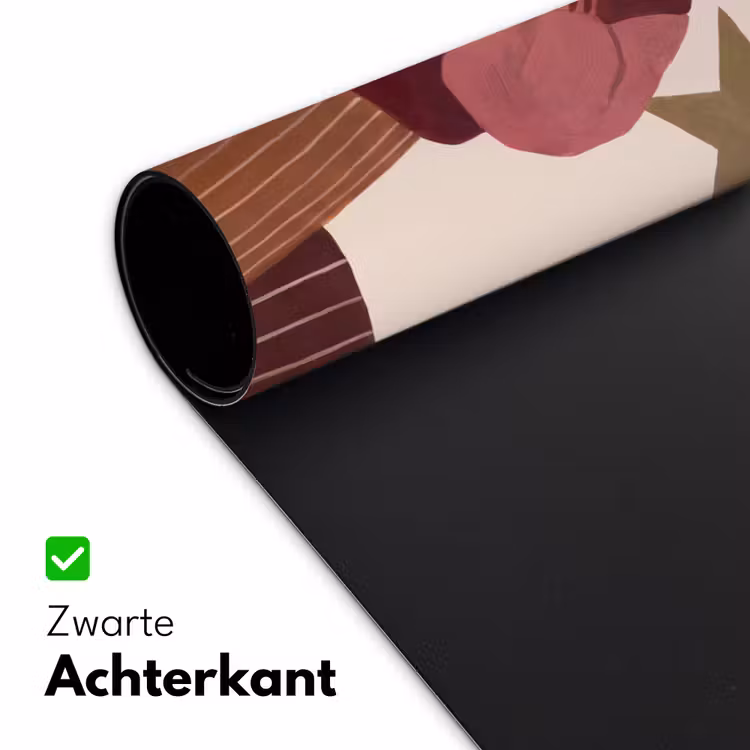 Bureau onderlegger - Vrouw - Hoed - Abstract - Modern - Portret — 5