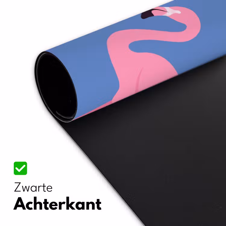 Bureau onderlegger - Vogel - Paar - Dieren - Modern - Roze — 5