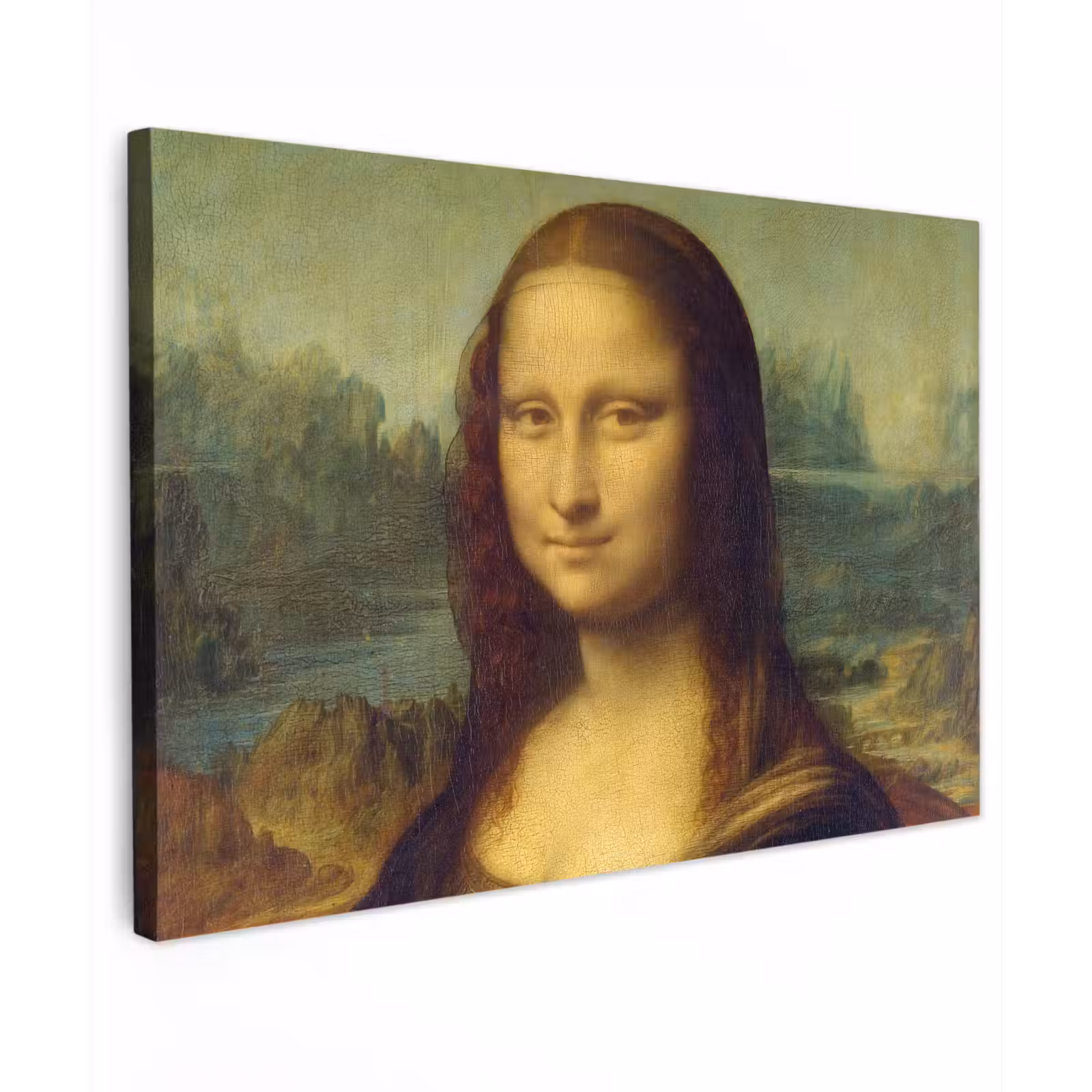 Canvas schilderij - Mona Lisa - Leonardo da Vinci — 1
