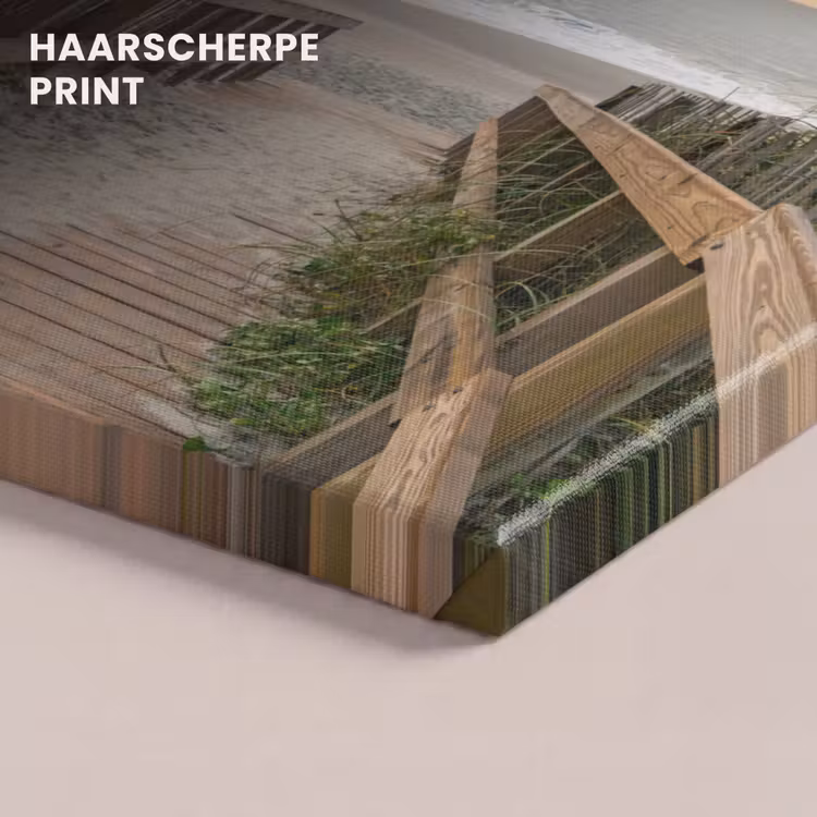 Canvas schilderij - Strand - Zee - Duin - Pad — 5