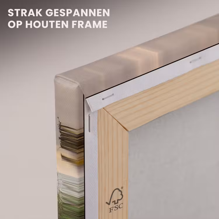 Canvas schilderij - Strand - Zee - Duin - Pad — 7
