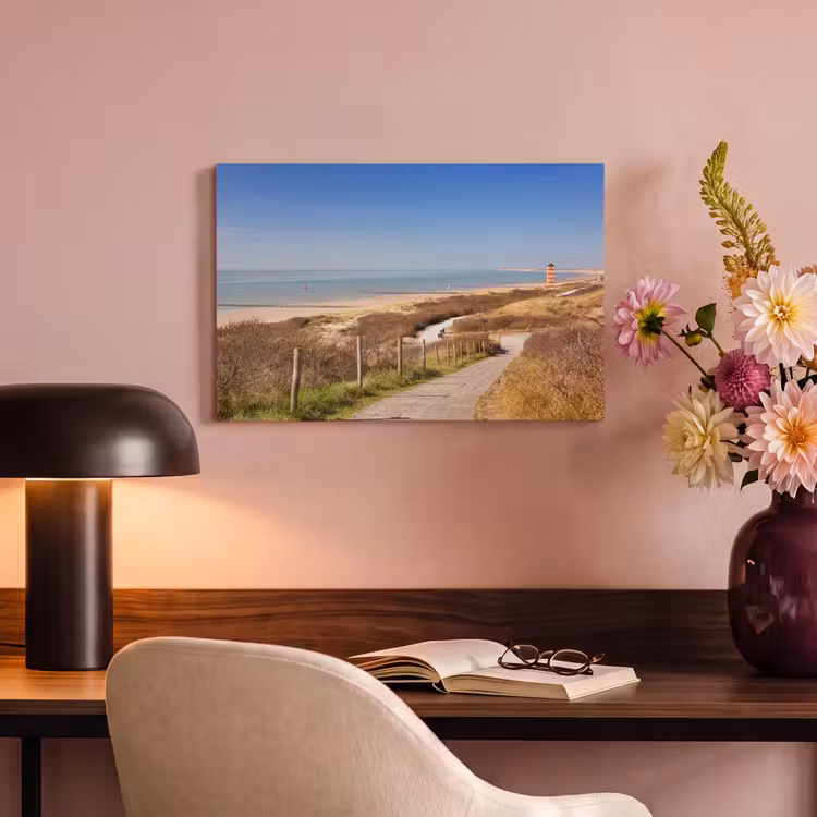 Canvas schilderij - Strand - Zee - Vuurtoren - Nederland — 6