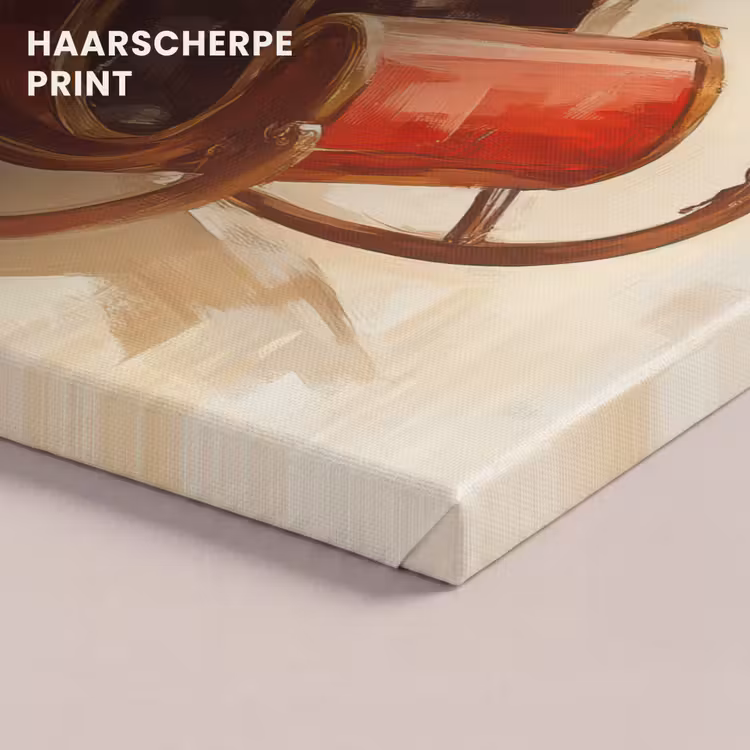 Canvas schilderij - Kerst - Slee - Kerstman — 5