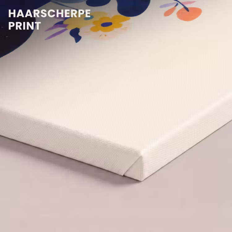 Canvas schilderij - Vaas - Bloemen - Boeket — 5