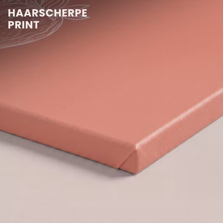 Canvas schilderij - Minimalistisch - Illustratie - Aardbei - Tak — 5