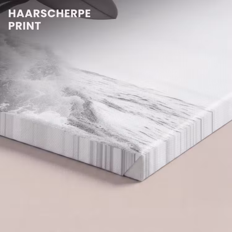 Canvas schilderij - Surfer - Rots - Oceaan - Golven — 5