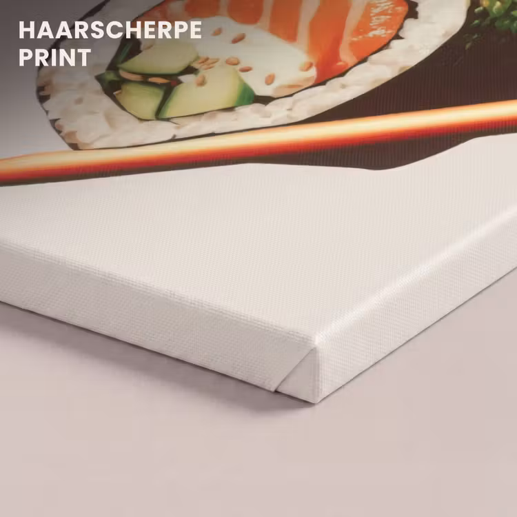 Canvas schilderij - Sushi - Zalm - Rijst - Japans — 5