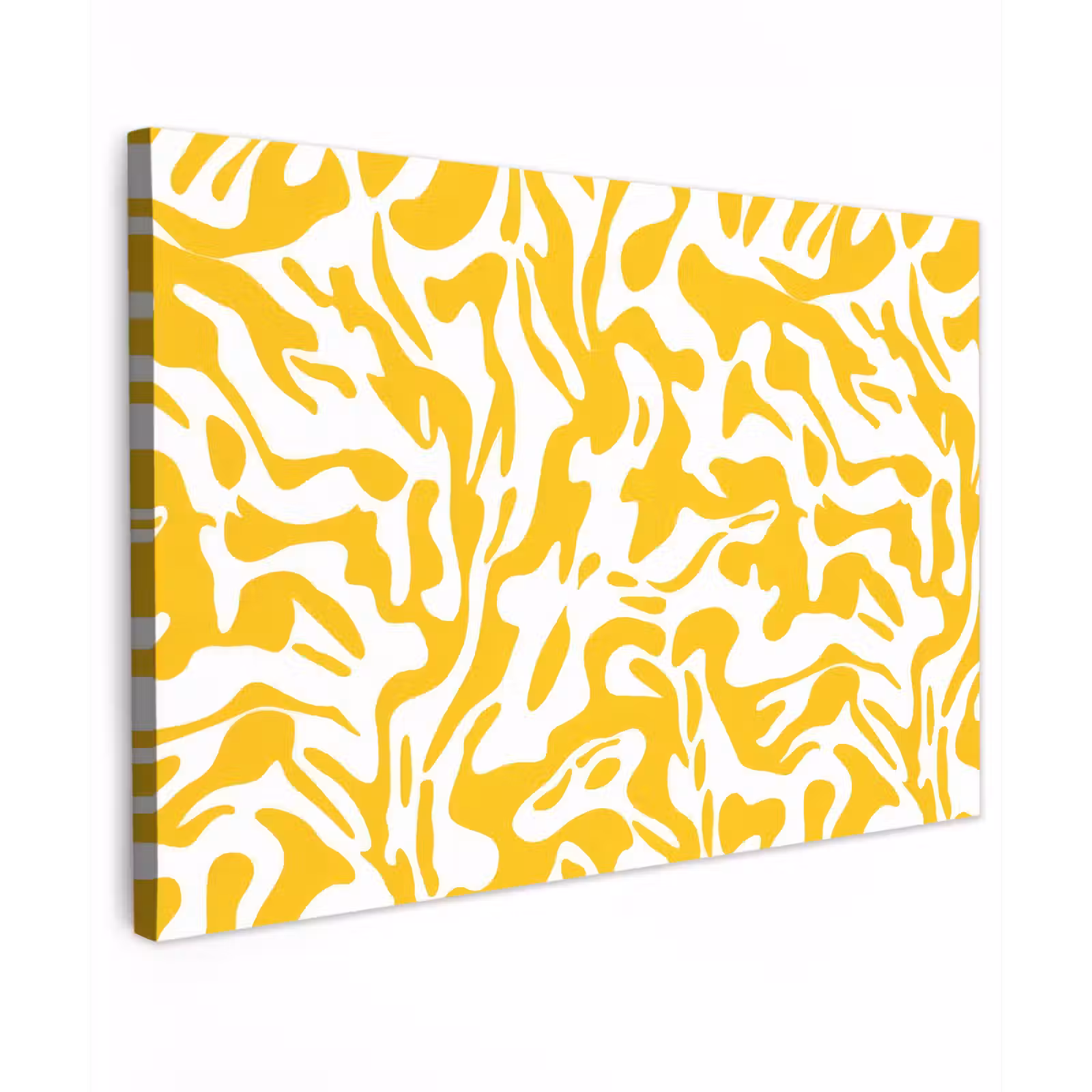 Canvas schilderij - Vormen - Wit - Abstract — 1