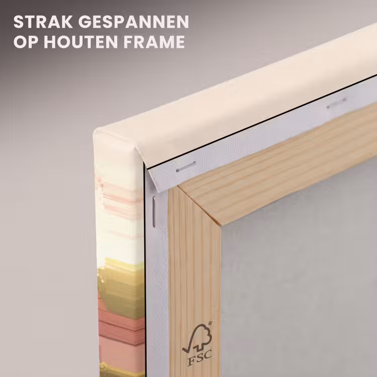 Canvas schilderij - Schapen - Huisje - Platteland — 7