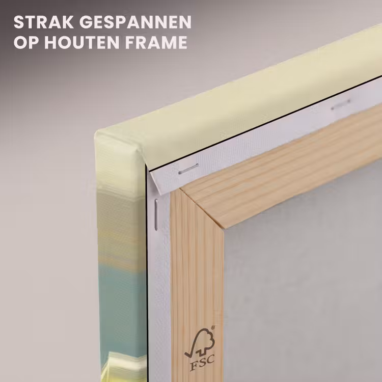 Canvas schilderij - Schaap - Weide - Groen — 7