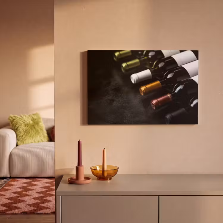 Canvas schilderij - Wijn - Flessen - Variatie - Smaken — 2