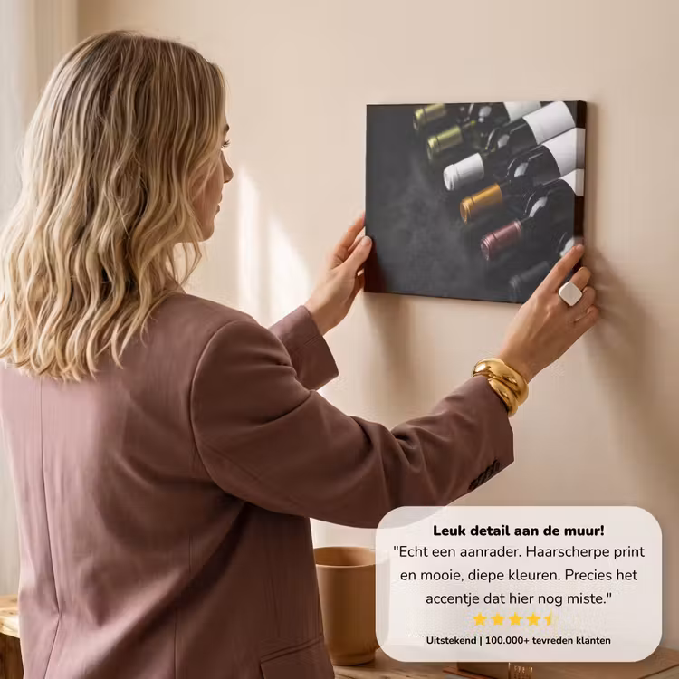 Canvas schilderij - Wijn - Flessen - Variatie - Smaken — 3