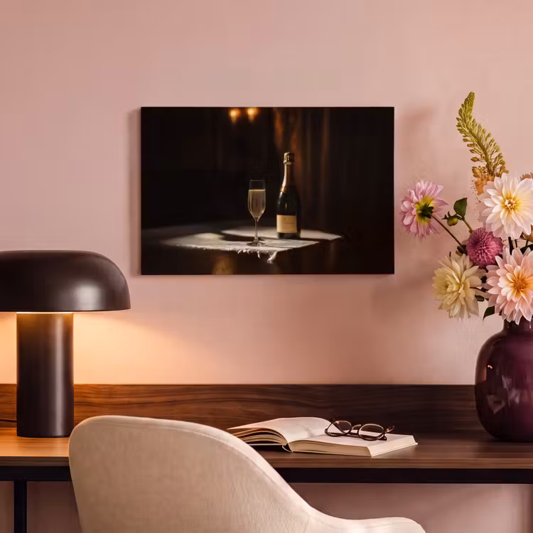Canvas schilderij - Prosecco - Bubbels - Sfeervol - Drank — 6
