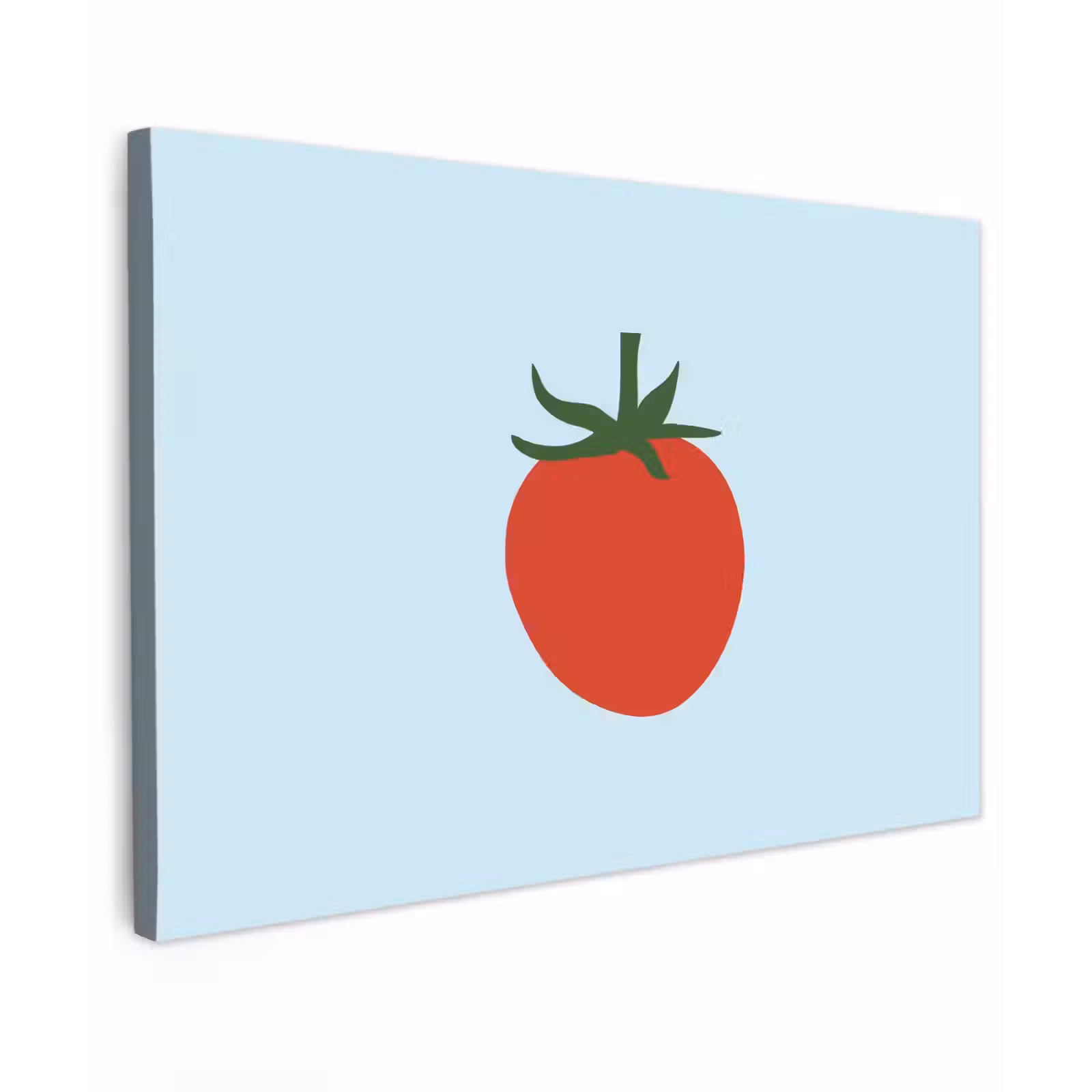 Canvas schilderij - Rood - Tomaat - Groente — 1