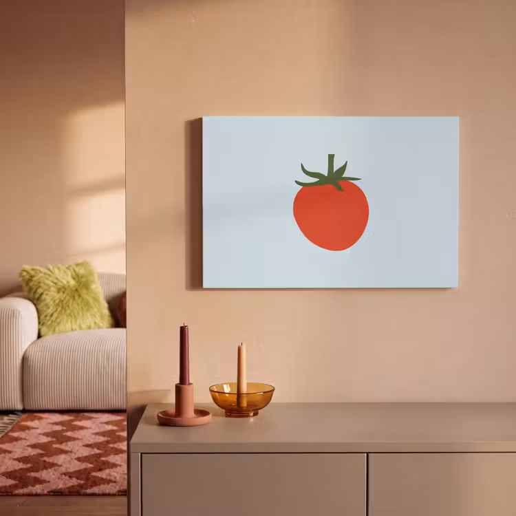 Canvas schilderij - Rood - Tomaat - Groente — 2
