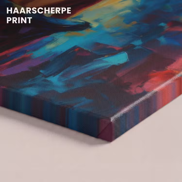 Canvas schilderij - Wijn - Vrouw - Sfeervol - Kleurrijk — 5