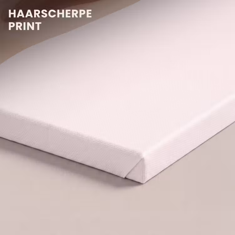 Canvas schilderij - Spiegel - Rode lippen — 5