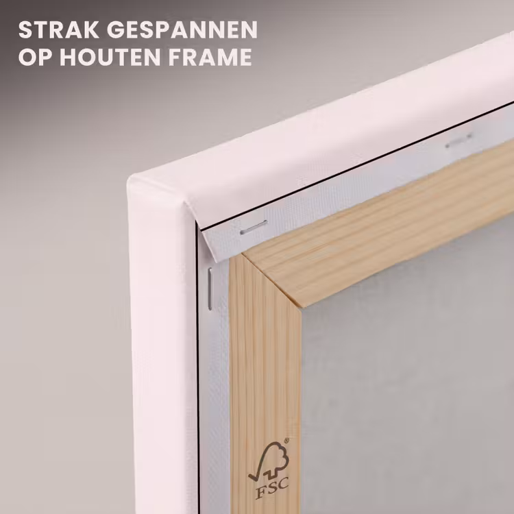 Canvas schilderij - Spiegel - Rode lippen — 7