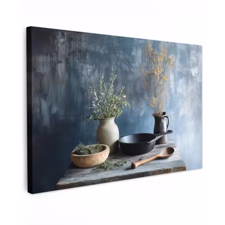 Canvas schilderij - Pan - Kruiden - Schilderachtig — 1