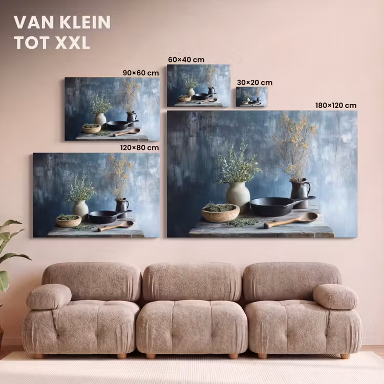 Canvas schilderij - Pan - Kruiden - Schilderachtig — 8