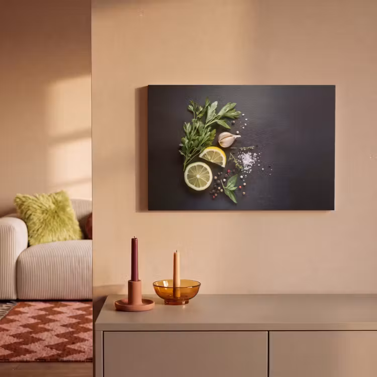 Canvas schilderij - Verse ingrediënten - Compositie - Artistiek — 2