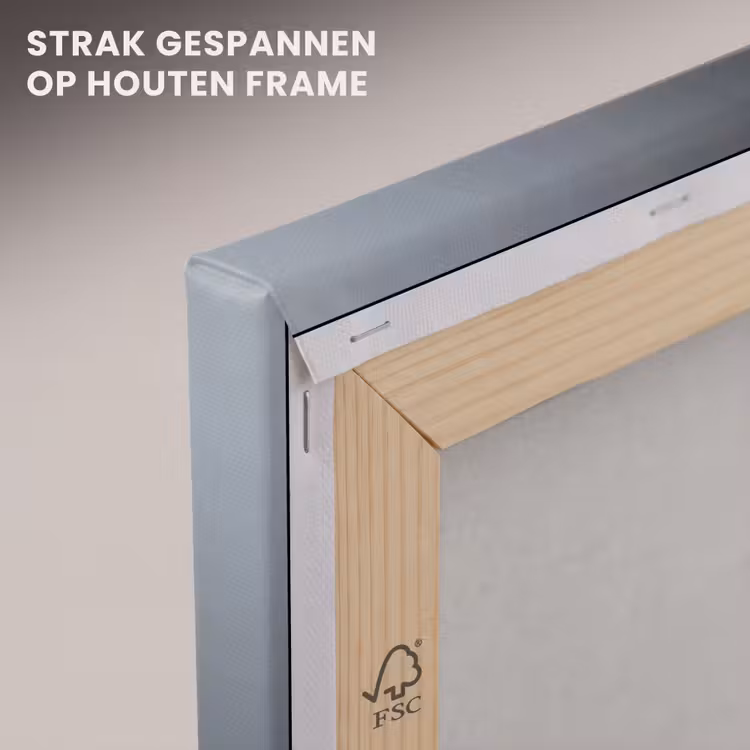Canvas schilderij - Koffiebonen - Zwevend - Grijs — 7
