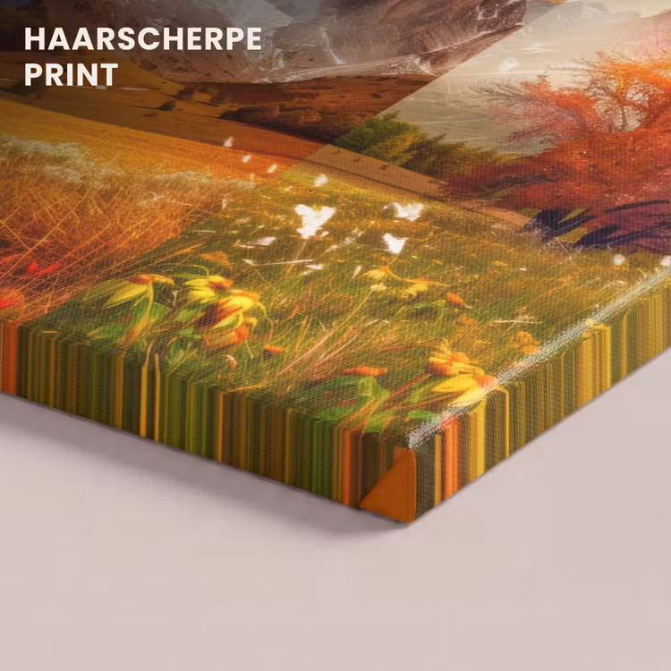 Canvas schilderij - Landschap - 4 seizoenen - Natuur - Winter - Lente - Zomer - Herfst — 5