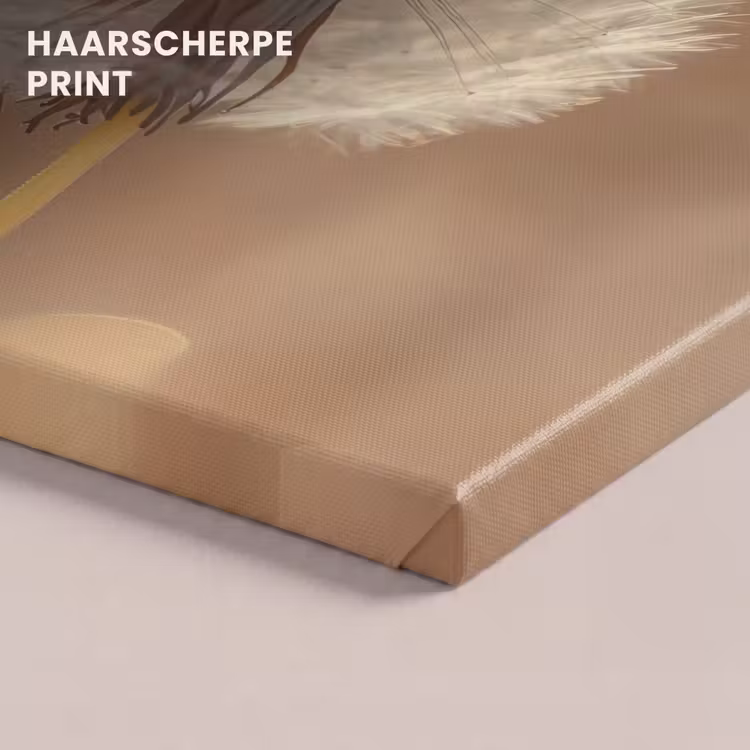 Canvas schilderij - Paardenbloem - Beige - Natuur - Bloem — 5