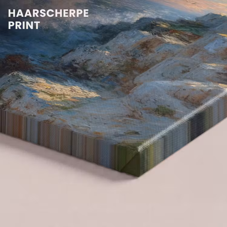 Canvas schilderij - Zee - Golven - Rotsen - Meeuwen — 5
