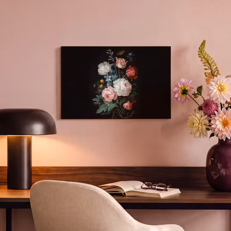Canvas schilderij - Boeket - Kleurrijk - Klassiek — 6