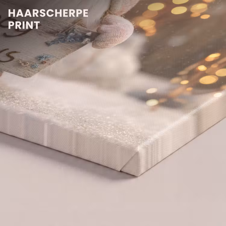 Canvas schilderij - Kerst - Gnome - Bord - Kleurrijk — 5