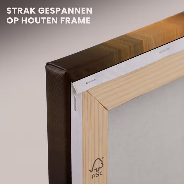 Canvas schilderij - Kaarslicht - Kerst - Veelkleurig — 7