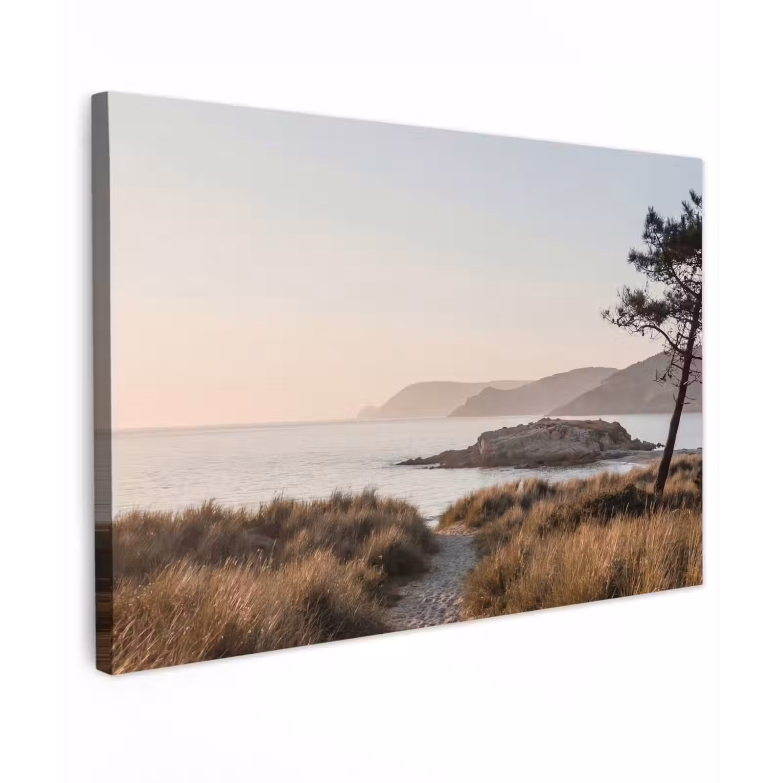 Canvas schilderij - Landschap - Kust - Duinen — 1