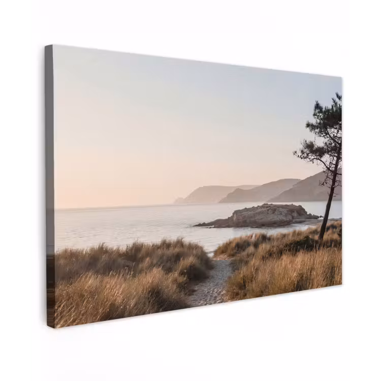 Canvas schilderij - Landschap - Kust - Duinen — 1
