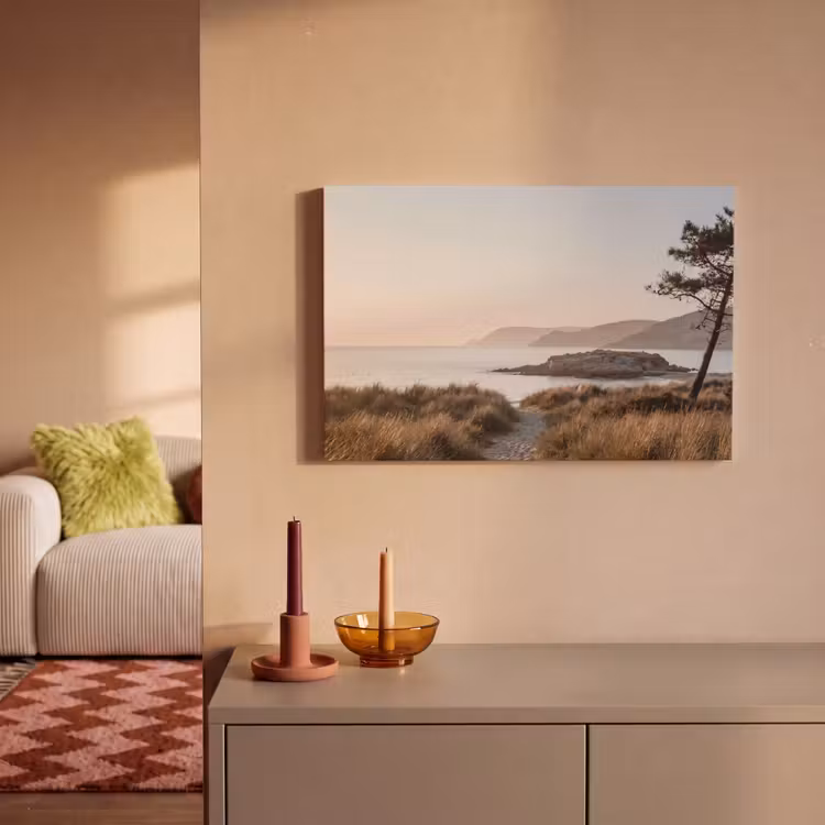 Canvas schilderij - Landschap - Kust - Duinen — 2