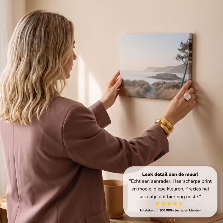 Canvas schilderij - Landschap - Kust - Duinen — 3