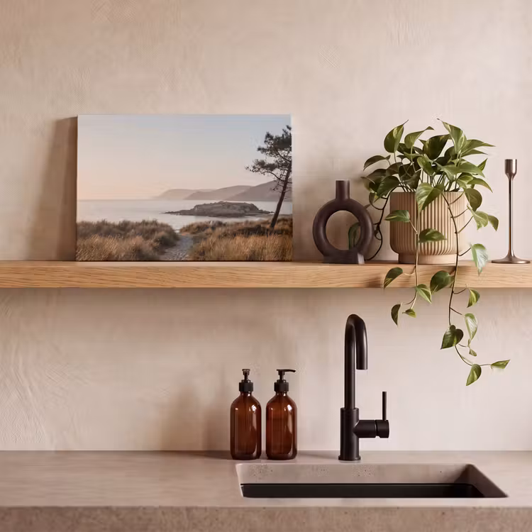 Canvas schilderij - Landschap - Kust - Duinen — 4