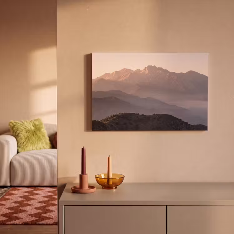Canvas schilderij - Panorama - Landschap - Bergen — 2