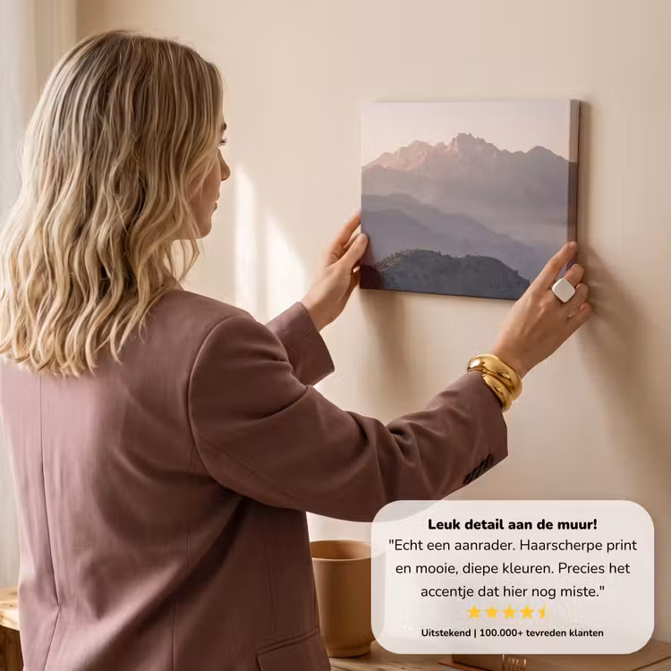 Canvas schilderij - Panorama - Landschap - Bergen — 3