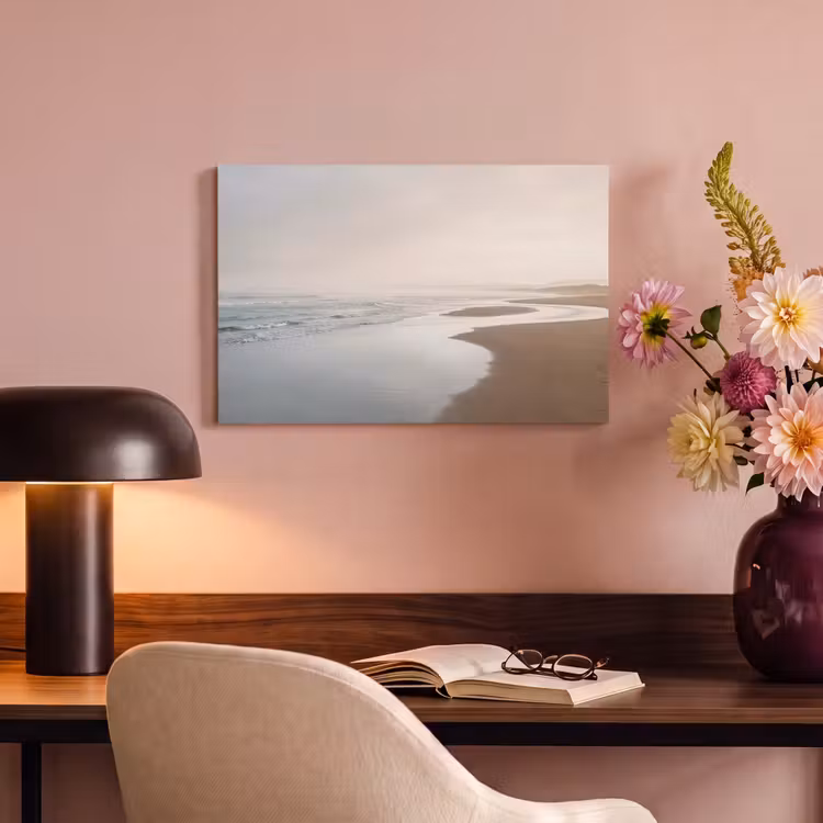 Canvas schilderij - Kustlijn - Strand - Oceaan — 6