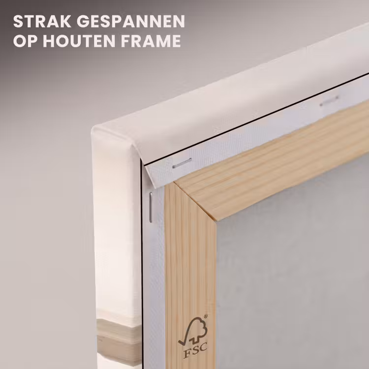 Canvas schilderij - Kustlijn - Strand - Oceaan — 7