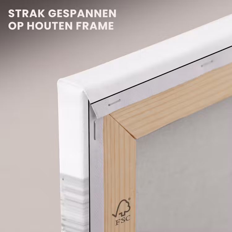Canvas schilderij - Vrouwen - Zonnehoed - Strand - Zwart - Wit — 7