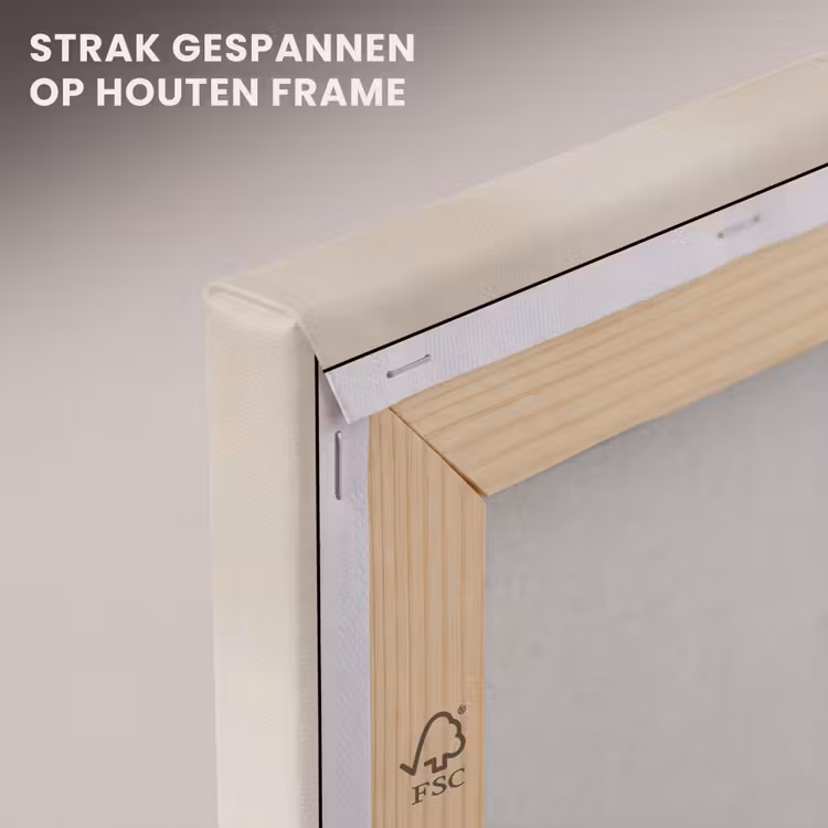 Canvas schilderij - Paardenbloem - Minimalistisch - Wit — 7