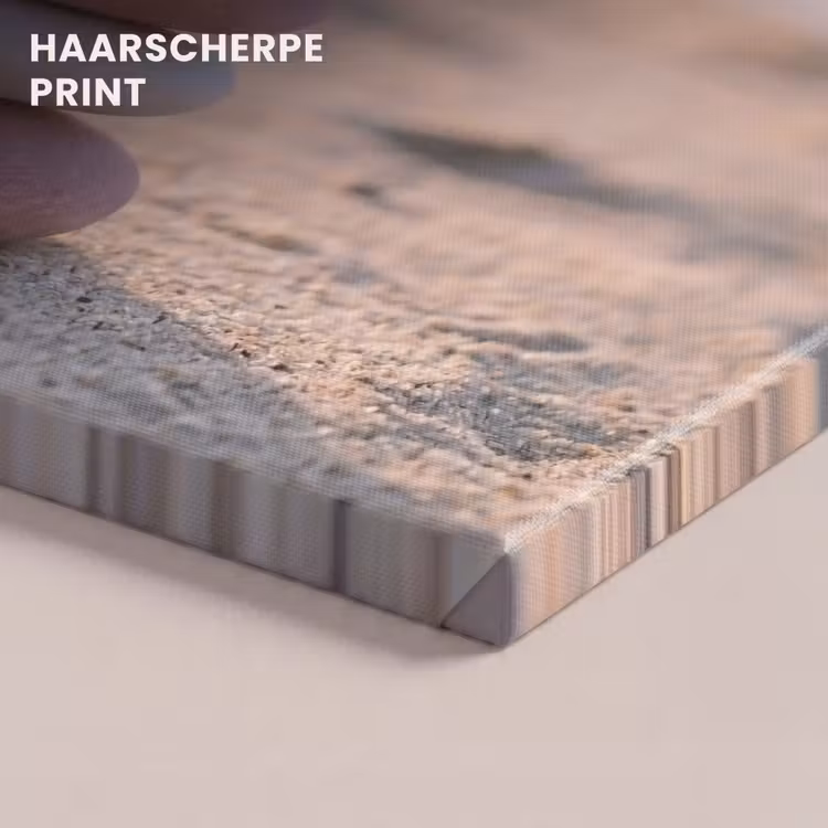 Canvas schilderij - Stenen - Zand - Roze — 5