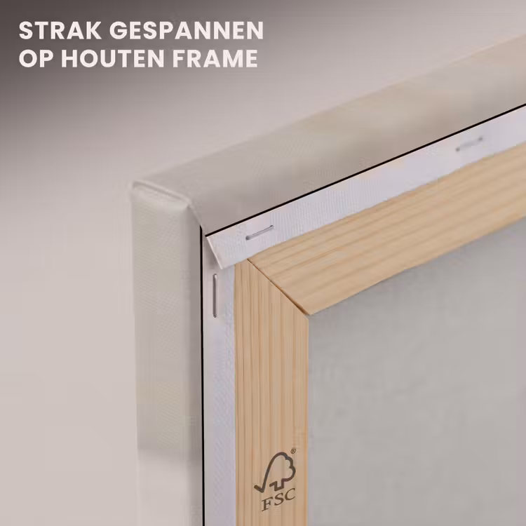 Canvas schilderij - Schelp - Spiraal - Beige — 7
