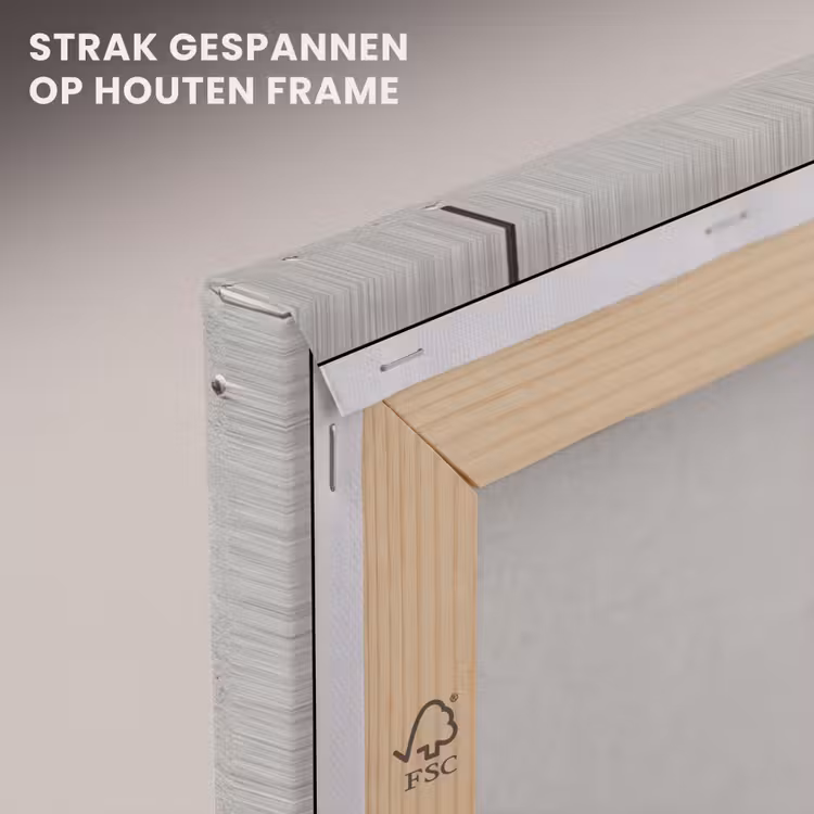 Canvas schilderij - Voeten - Afdrukken - Zand — 7