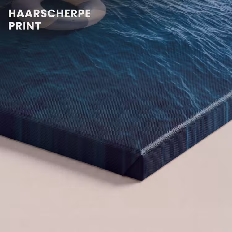 Canvas schilderij - Oceaan - Zwemband - Horizon — 5