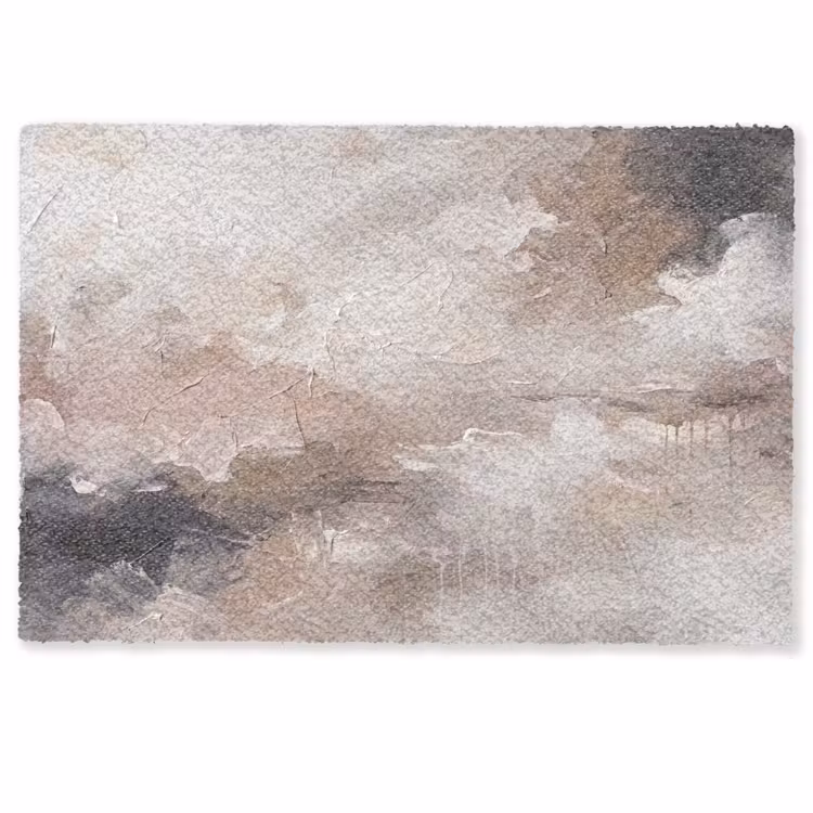 Deurmat - Abstract - Textuur - Kunst - Modern - Beige — 1