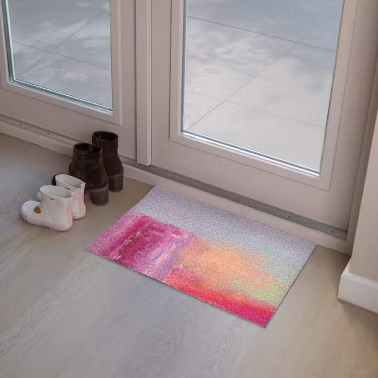 Deurmat - Abstract - Kleuren - Modern - Roze — 8